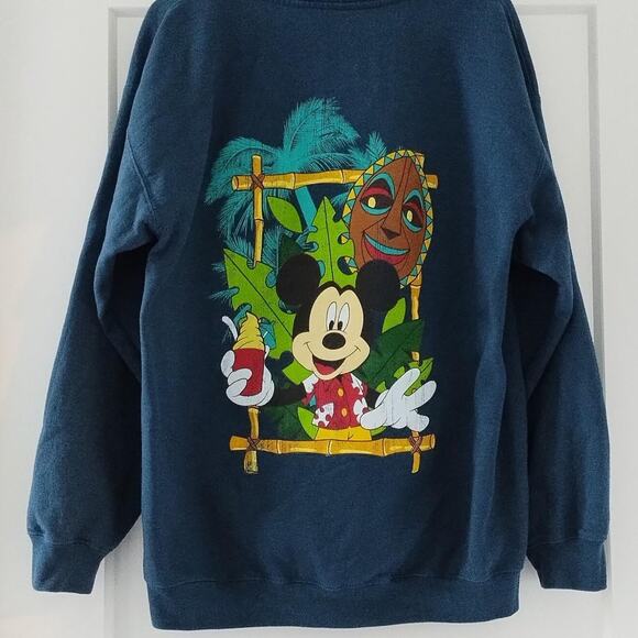 D23 Expo x Disneyland Hotel - Mickey Mouse & Dole Whip Zip-Up Hoodie - LARGE (L) - Picture 7 of 8